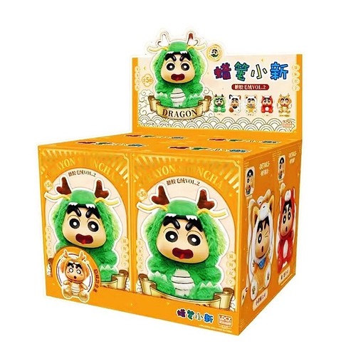 52TOYS Crayon Shin Chan Series Blind Box Plush Doll Whole