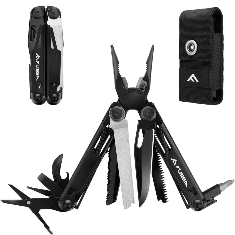 FLISSA Multitool 16-in-1 Multitool Plier Folding Tool Bottle