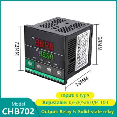 CHB Intelligent Digital Temperature Controller Relay Output / Solid State Output
