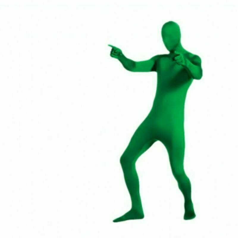Party Fancy Costume Invisible Morph Suit Full Body Spandex Jumpsuit  Adults Kids