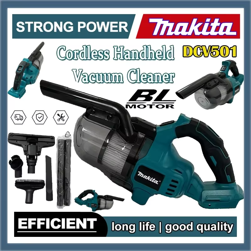Cordless Vacuum Cleaner Handheld Dust Collector Floor Carpet Car Pet Hair Cleani