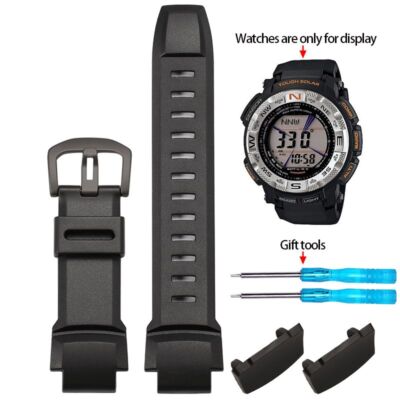 Waterproof Watch Strap Fit For Casio Protrek PRG-260/500/550 PRW-3500/2500/5100
