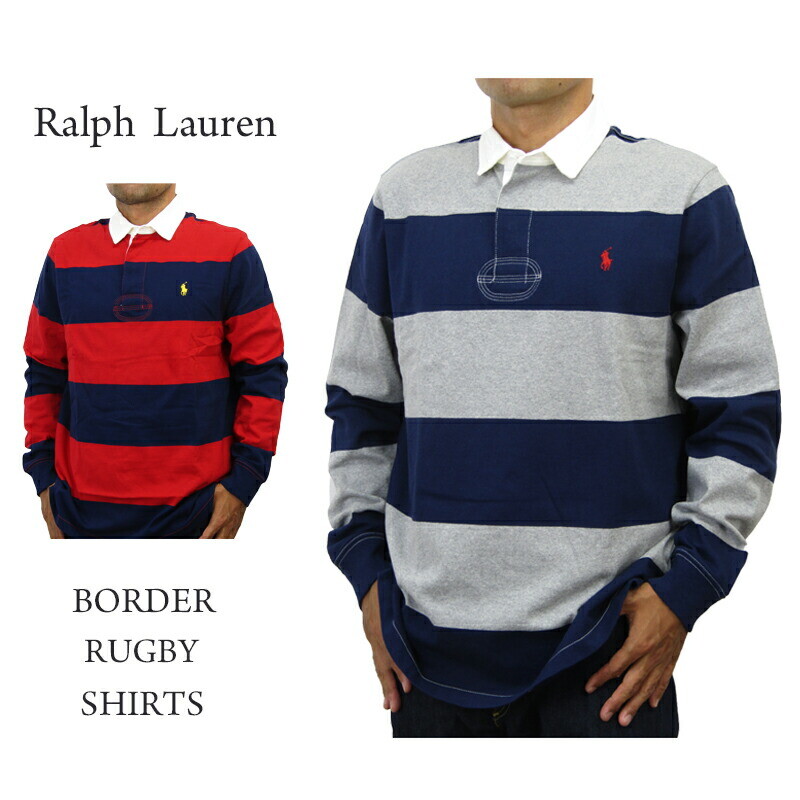 

Polo Ralph Lauren с длинным рукавом Custom Slim Fit Полосатая рубашка-поло в стиле регби 2 цвета