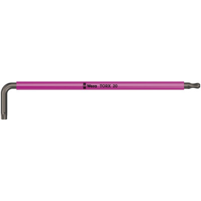 Wera 05024485001 T20 x 137mm Torx L-Key Multicolour, Long