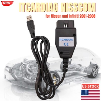 ITCARDIAG NISSCOM Consult Interface OBD  Diagnostic Cable for Nissan & Infiniti
