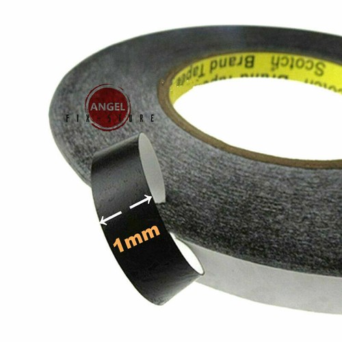 1mm 2mm 3mm Black For 3M Sticker Double Sided Tape Adhesive Cell Phone