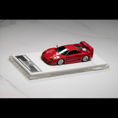 SCM MY64 1:64 Ferrari Classic F40 Rosso Corsa Giallo Modena Diecast Car Model