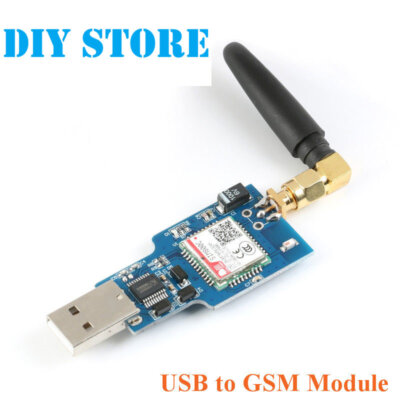 USB to GSM Module Quad-band GSM GPRS SIM800C for SMS Messaging With Antenna