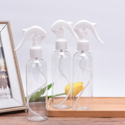 200ml Empty Spray Bottle Transparent Plastic Liquid Dispenr Shampoo Bottl_sh