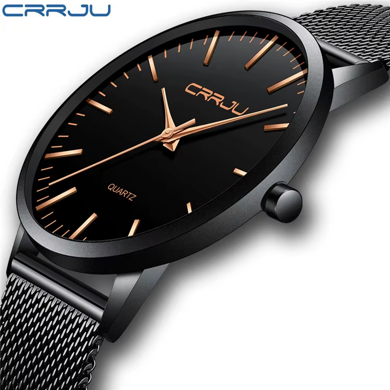Top Watches Men Luxury Brand Casual Stainless Steel Sports Watches Japan Quartz