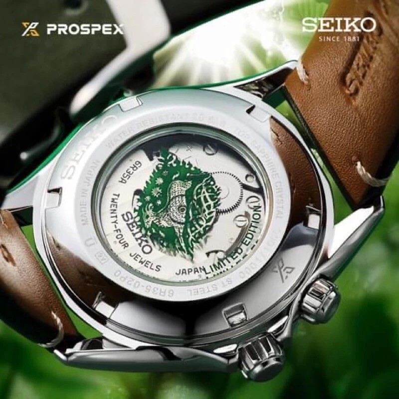 Pre-owned Seiko Alpinist Seub Nakhasathien Thailand Limited Edition Watch Spb341j