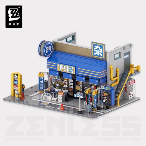 Official Zenless Zone Zero Scene Assembly Toy ZZZ Figure