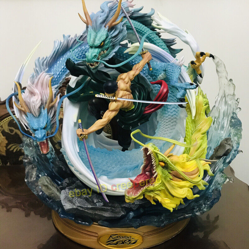 One Piece Roronoa Zoro Statue GK Resin Figurine Recast Model Original