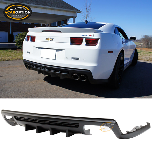 Fits 10-13 Chevy Camaro ZL1 IKON Style Rear Bumper Lip Diffuser Spoiler PP
