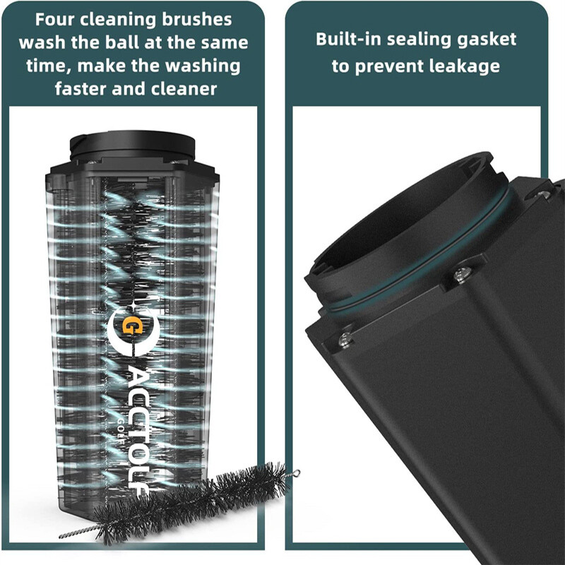 Portable Golf Ball Washer Cleaner, Golf Accessories for Men Women, Golf Club Cle