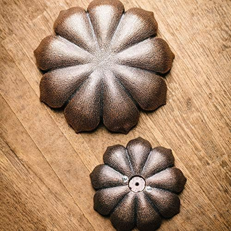 Incense Burner, Incense Holder for Sticks, Brass Lotus Incense Stick Holder with