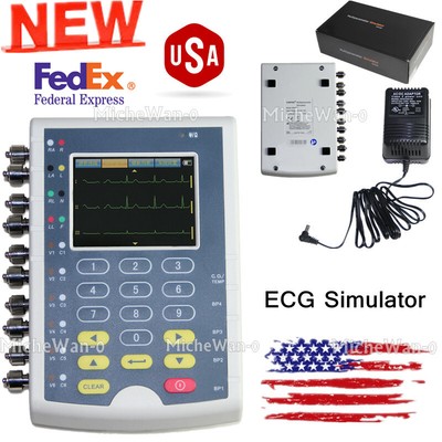 USA Simulator Multi-parameter ECG PatientSimulation NIBP/Spo2 Blood Oxygen Fedex
