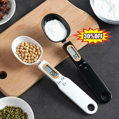 Weighing Electronic Digital Spoon Scale LCD Display Kitchen Food Measuring Tools