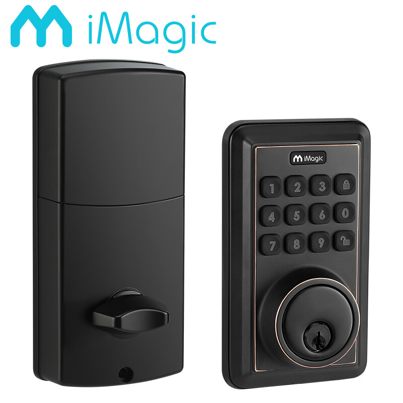 iMagic Keyless Entry Deadbolt Lock Electronic Keypad Auto Lo