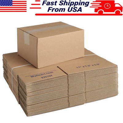 Shipping Box Recycled Corrugated Box Stacking Lightweight Packing Business 30 Pc