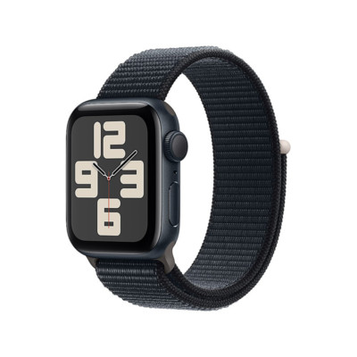 Apple Watch SE 2nd Gen 40mm GPS Midnight Case & Sport Loop MRE03LL/A 2023 Model