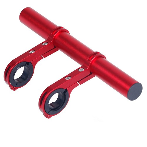 Bicycle Handlebar Extended Bracket Bike Headlight Mount Bar Mobile Phone Holder