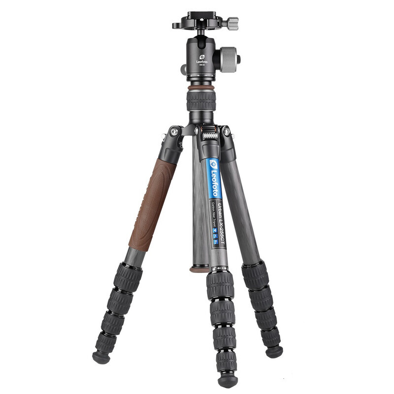 LEOFOTO Urban LX-255CT Treppiede in Carbonio con Testa a Sfera XB-32
