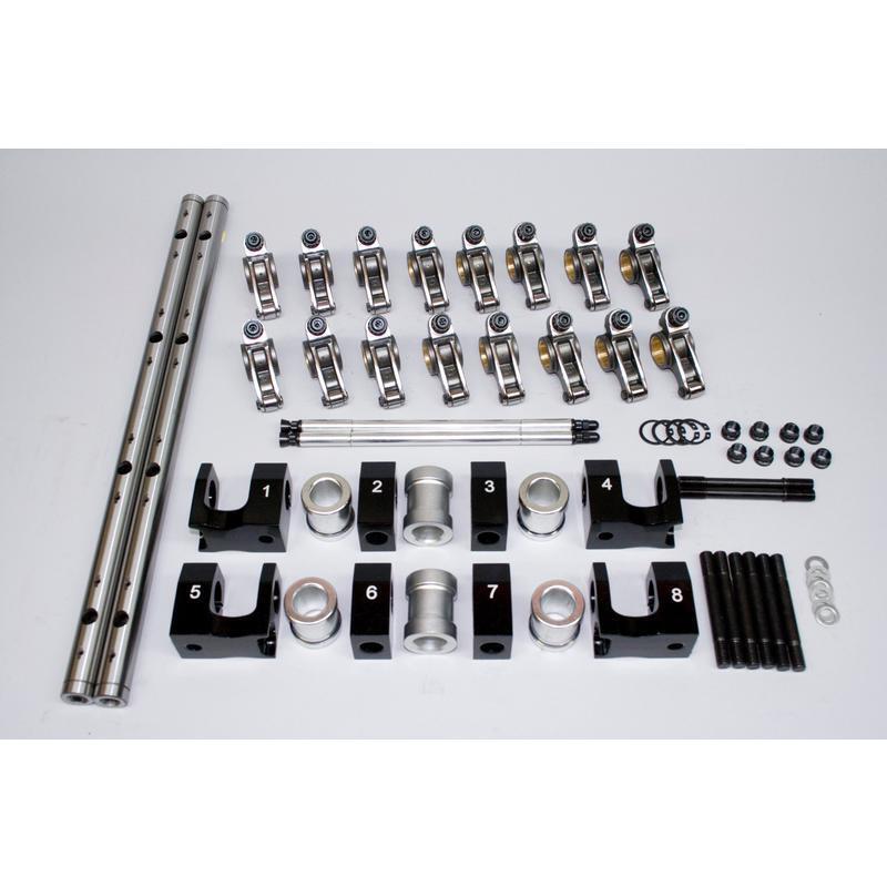 PRW Shaft Mount Rocker Arm System - Ford FE Stainless Steel 1.75 Ratio PRW Shaft Mount Rocker Arm System - Ford FE Stainless Steel 1.75 Ratio