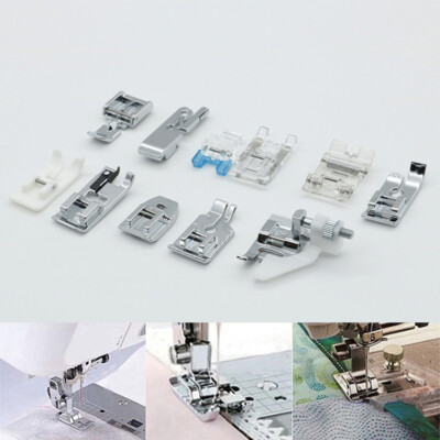 11pcs Multi Function Presser Foot Domestic Sewing Machine Feet Accessories Set