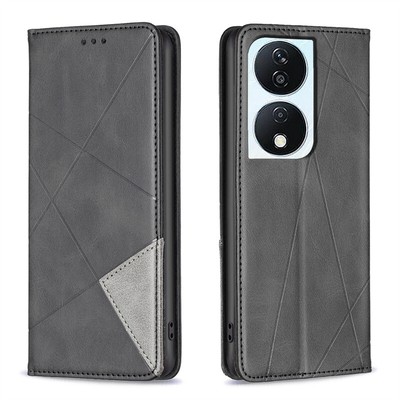 Splice Wallet Flip Cover Case For Huawei Honor X7B X8B X9B X7A X6A Honor 90 Lite