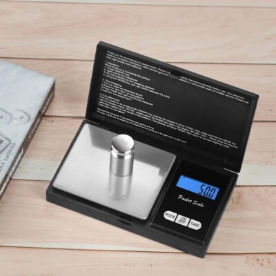 Digital Mini Pocket Scale Readability Jewelry Food Small Weight 0.01~200g