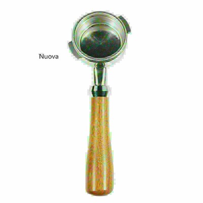 58mm Coffee Bottomless Naked Portafilter Wooden Handle For expobar E61 /Nuova