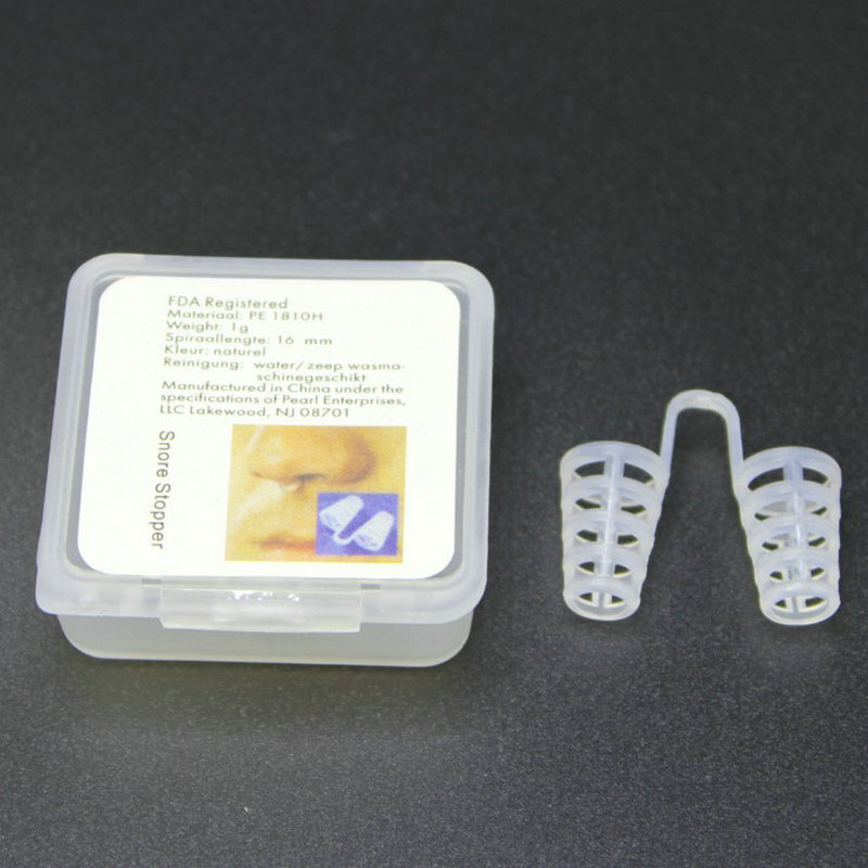 Anti Snoring Nose Clip Stop Snoring Stopper Device Sleep Aids Vent Easy Breathe