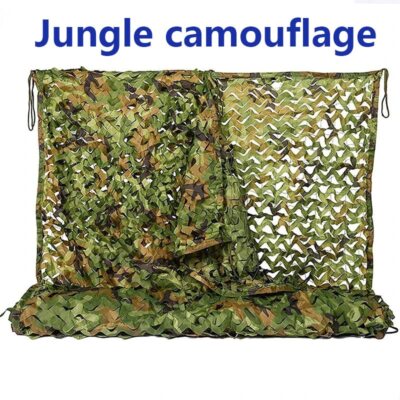 Military Camouflage Net Hunting Camouflage Net Garden Pavilion Awning Green