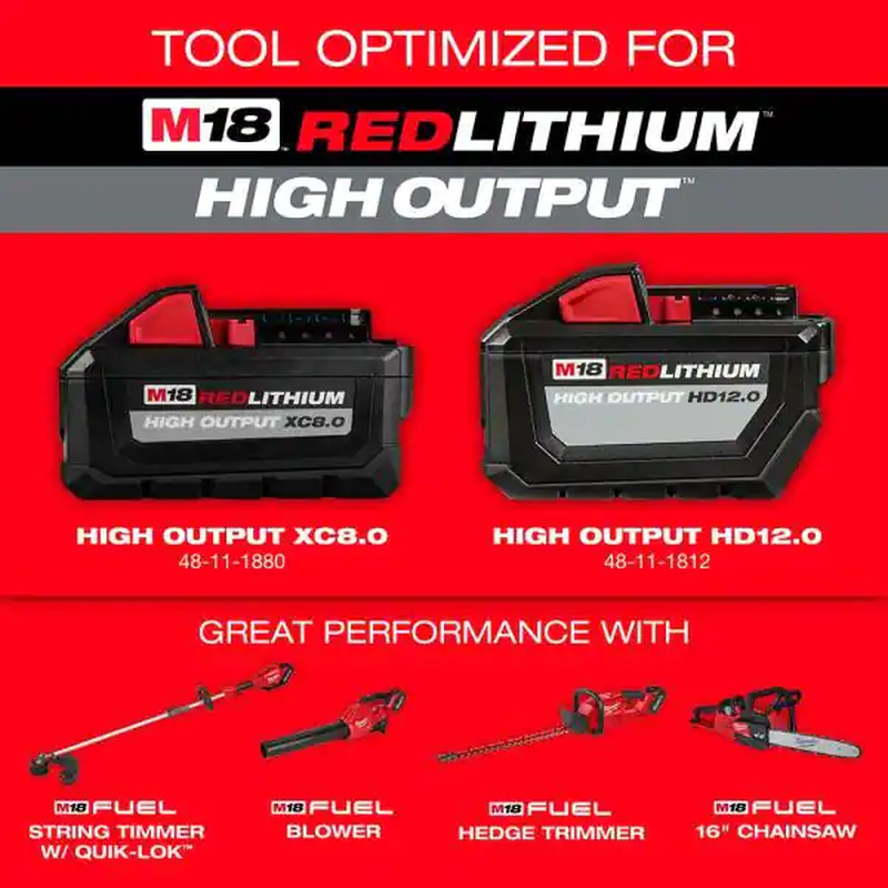 M18 FUEL Hedge Trimmer Attachment for Milwaukee QUIK-LOK Attachment System Tool