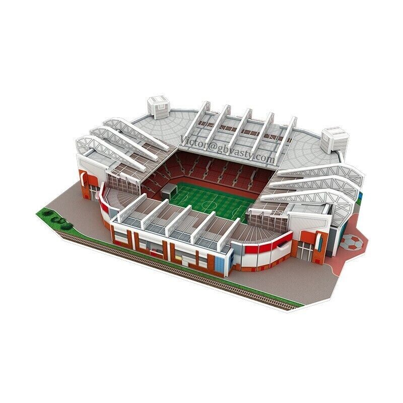 Word Famous Building 3D Jigsaw Puzzle Old Trafford Stadium DIY