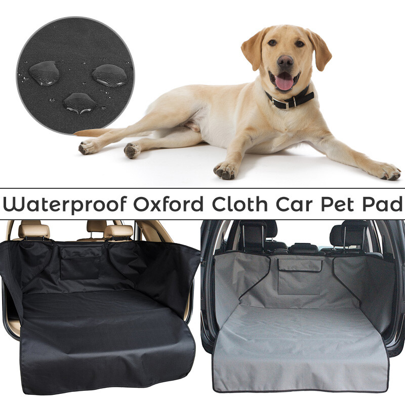 Large Waterproof Dog Car Seat Cover Pet Oxford Liner Protector Rear Back Pad Mat