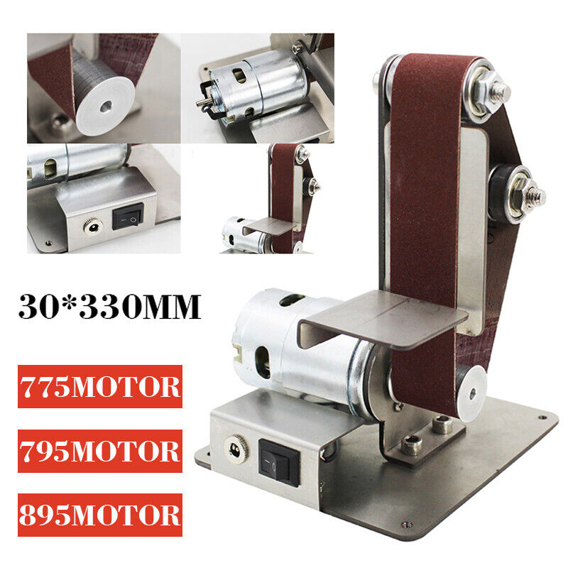 350W Mini Elektrische Bandschleifer DIY Polierschleifmaschine Kanten Sharpener