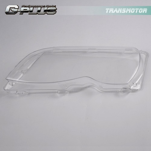 Clear Headlight Headlamp Replacement Lens Fit For BMW E46 3-series 4Door 02-05