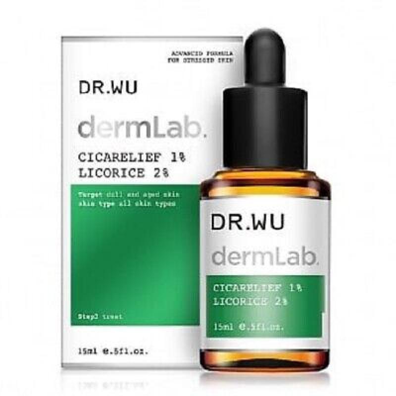 Dr.Wu DermLab Lösungen 1% CICARELIEF + 2% LICORIC Serum 15ml
