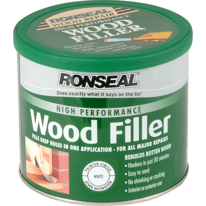 Ronseal Wood Filler High Performance Fast Dry 2 two part