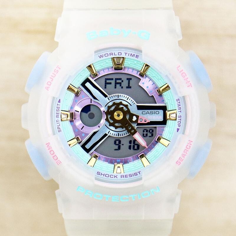 Pre-owned Casio G-shock Baby-g Men's Ladies Watch Pair Watch Slv-21a-7a Gift