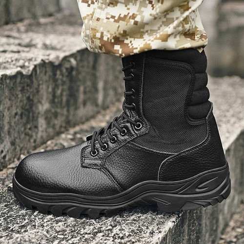 mens high top military boots