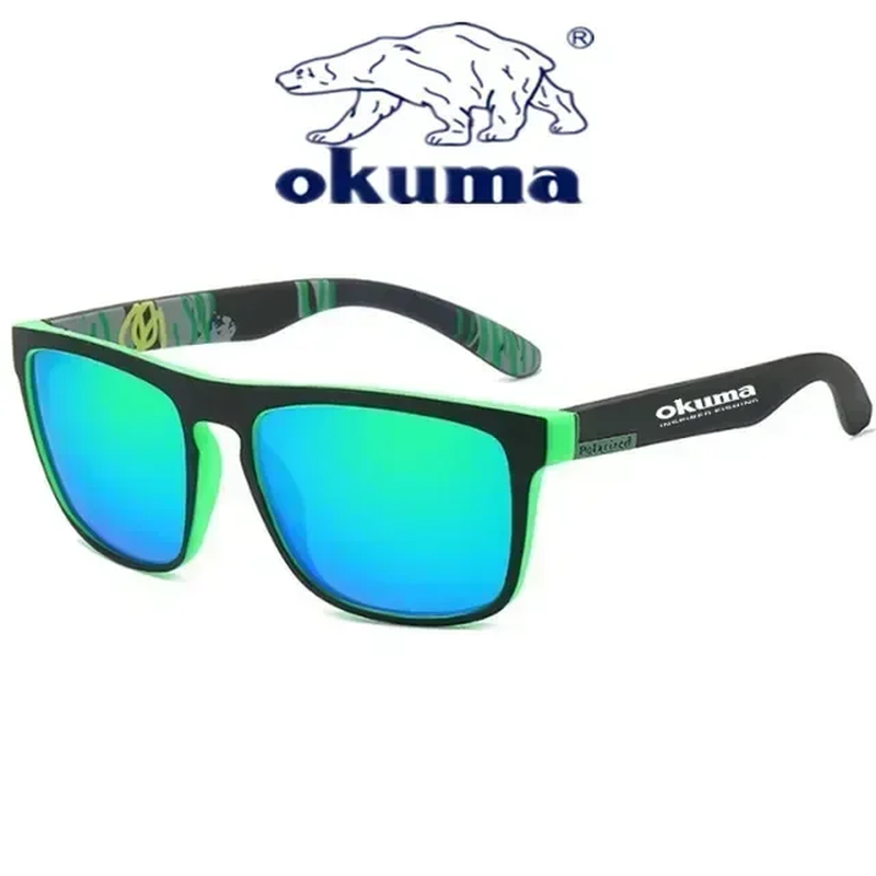Occhiali Da Sole Sportivi Okuma UV400 Lenti Polarizzate Ciclismo Pesca Guida
