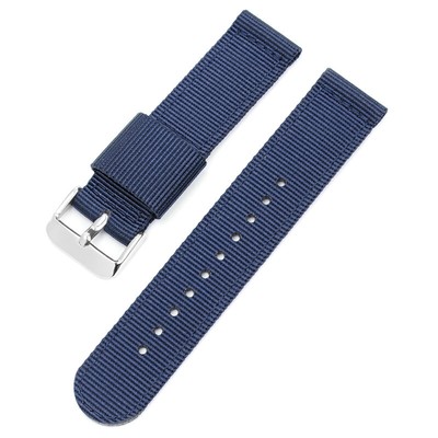 Strap For DW Watches Canvas Strap Nylon Braided Thin 18/20/22/24MM Soft Wrist