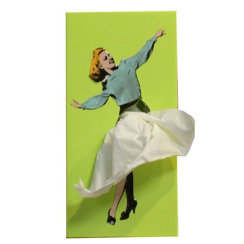 Flying Skirt Tissue Box