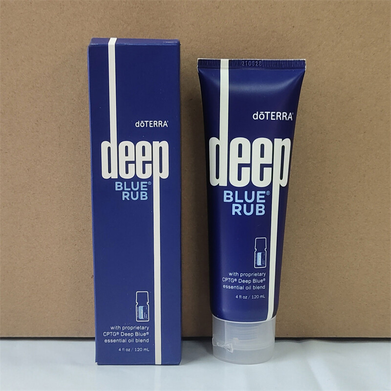 Deep Blue Rub Topical Cream DoTerra New Sealed 4oz - Free Shipping exp 2025.04