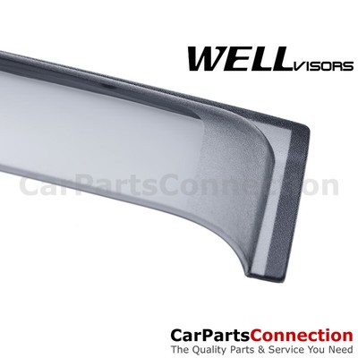 WellVisors Window Visors 97-01 For Honda CRV Side Deflectors Clip-on Series