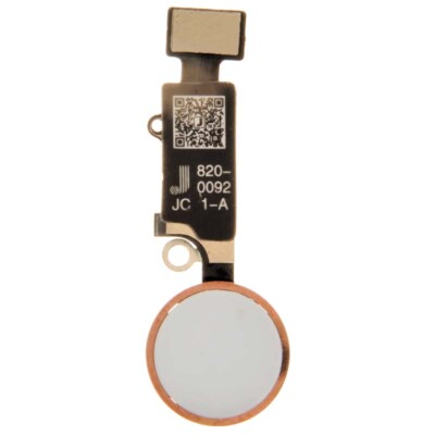 JC Home Button No Bluetooth No Jumper for Apple iPhones 7 -SE  White Rose Gold