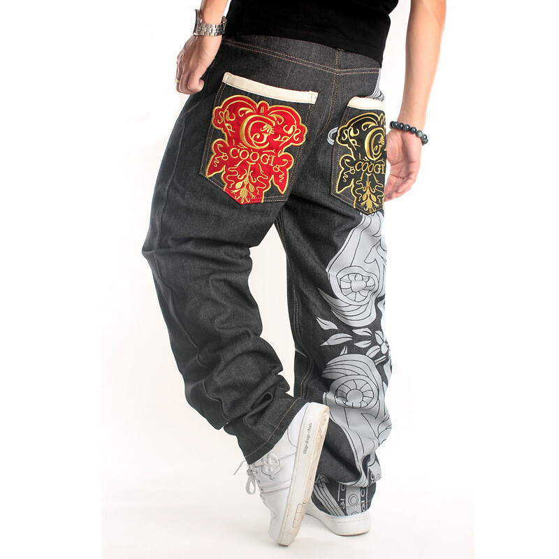 【jentlouis】Studded Baggy DenimPants Sサイズ V376-Studded-Baggy-Denim-